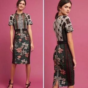 NEW Anthropologie Byron Lars Lilian Column Dress Size 6